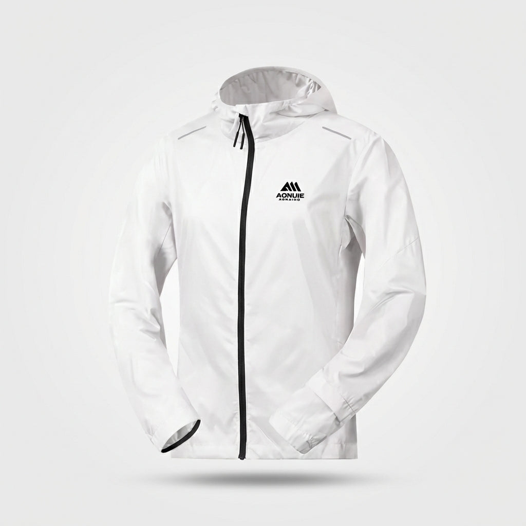 Veste coupe-vent Trail Homme – Imperméable, respirante & réfléchissante