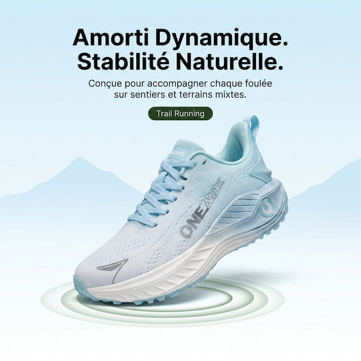 Chaussures Trail Running – Amorti & Stabilité Terrain Naturel
