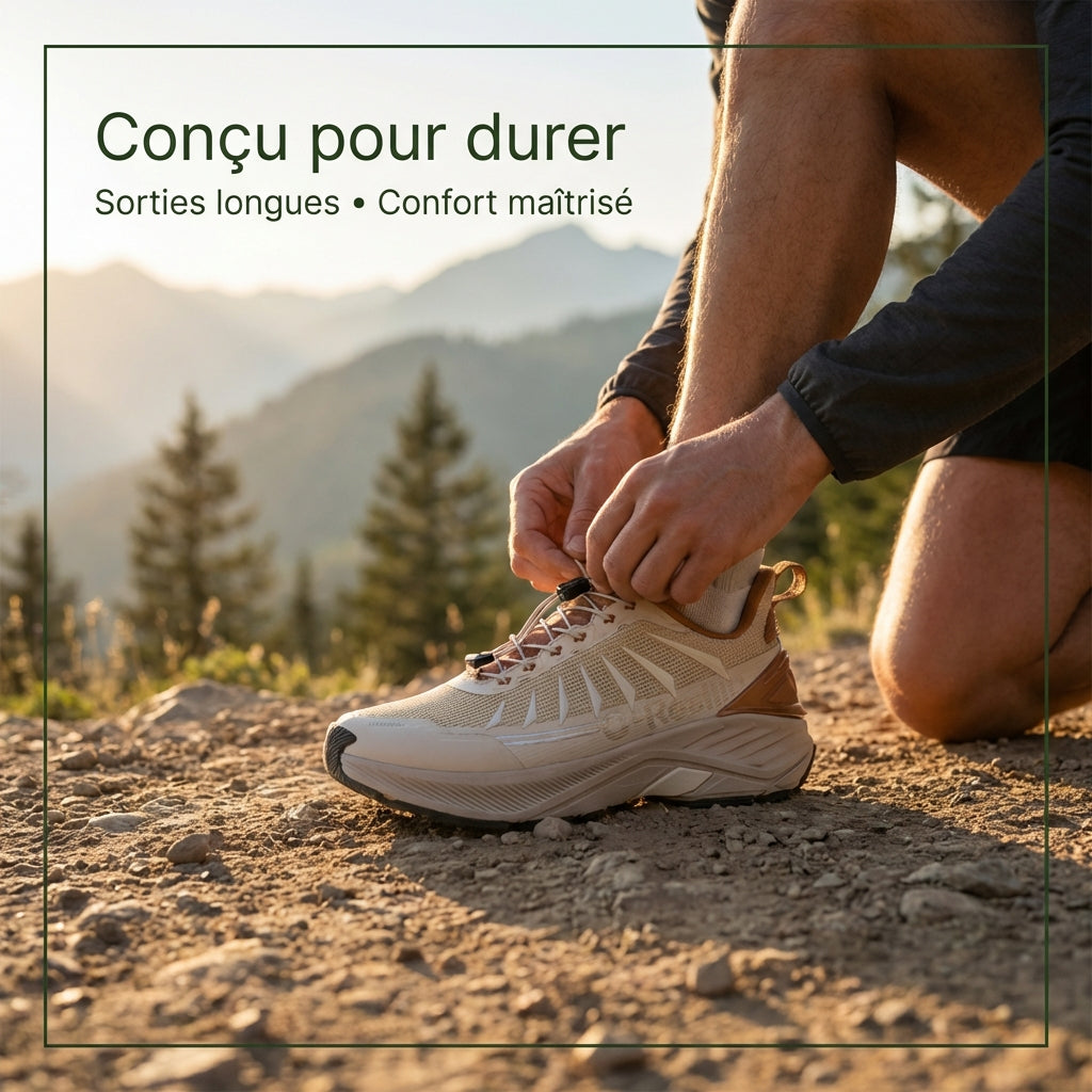 Chaussures Trail Running – Stabilité Naturelle & Confort Endurant