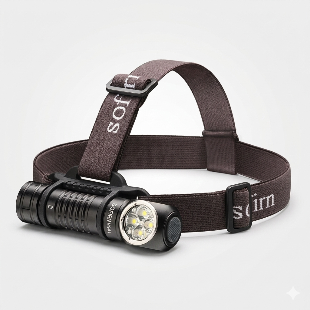 Lampe frontale rechargeable