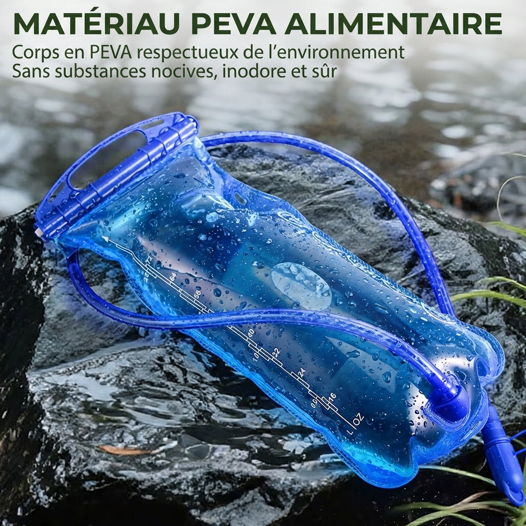 Poche d’Hydratation Trail 1.5L / 2L / 3L — Hydratation Longue Distance