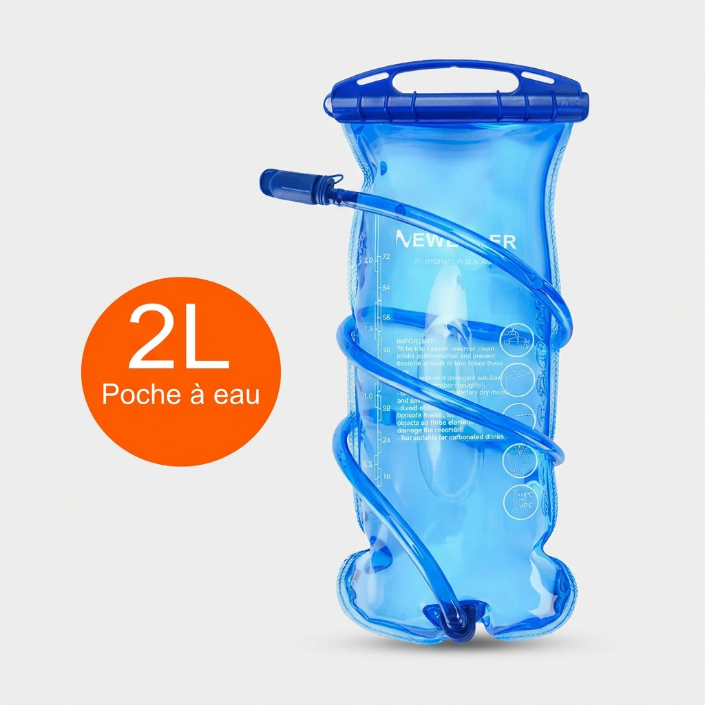 Poche d’Hydratation Trail 1.5L / 2L / 3L — Hydratation Longue Distance