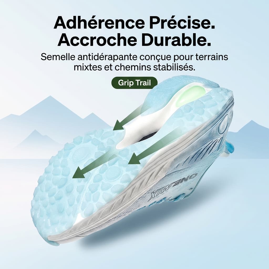 Chaussures Trail Running – Amorti & Stabilité Terrain Naturel
