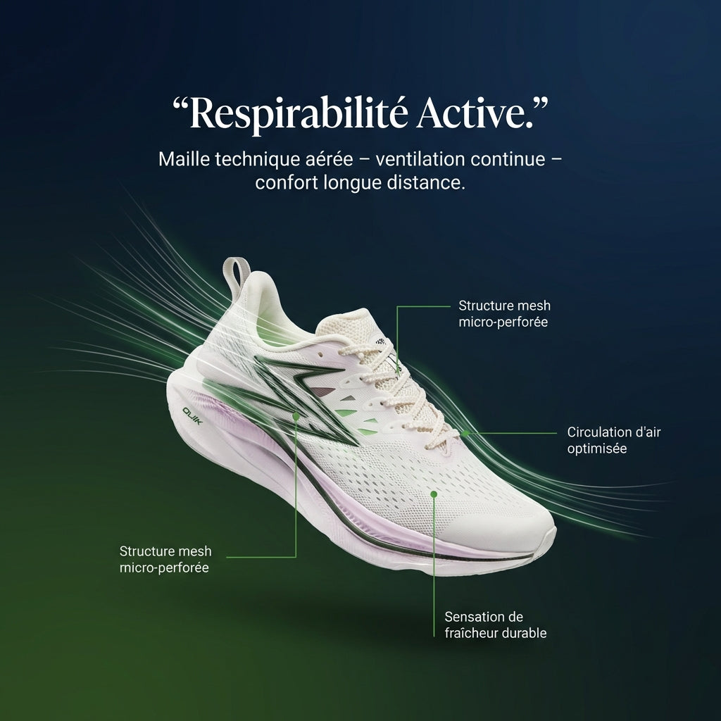 Chaussures Running 361° Flame 3.0 — Stabilité & Réactivité Longue Distance