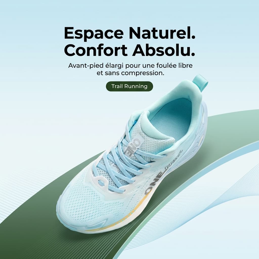 Chaussures Trail Running – Amorti & Stabilité Terrain Naturel