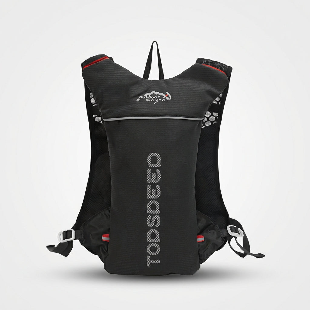 Gilet d’Hydratation Trail 5L — Respirant, Stable, Prêt pour la Montagne