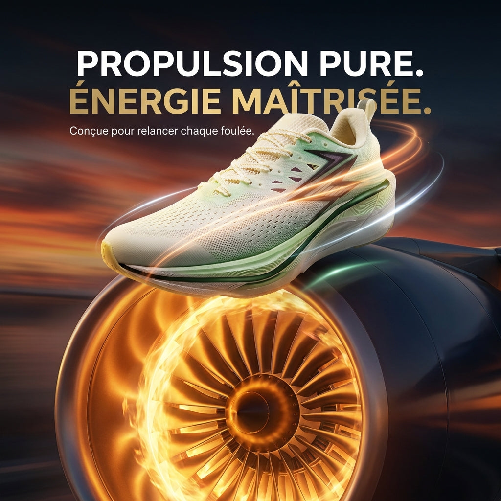 Chaussures Running 361° Flame 3.0 — Stabilité & Réactivité Longue Distance