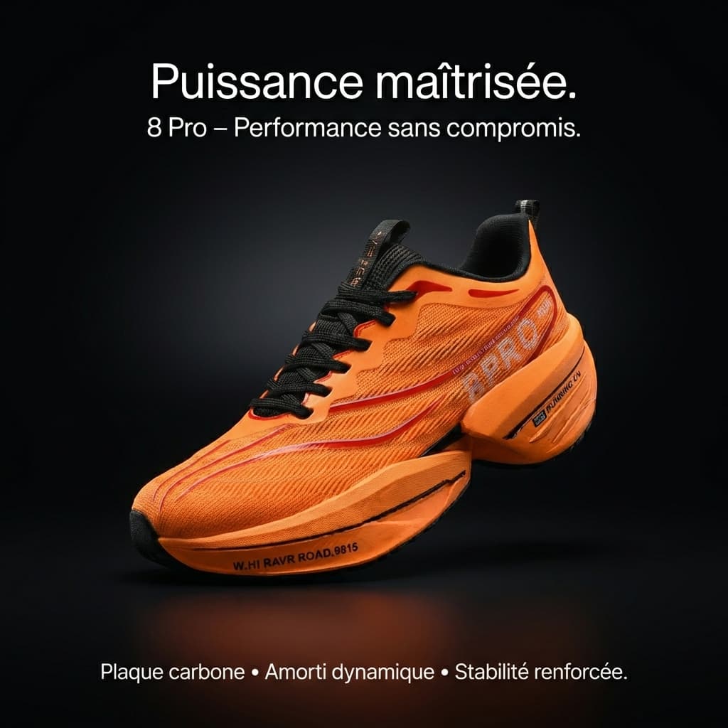 Chaussures Running  Pro – Propulsion & Amorti Dynamique
