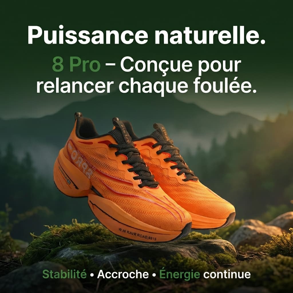 Chaussures Running  Pro – Propulsion & Amorti Dynamique