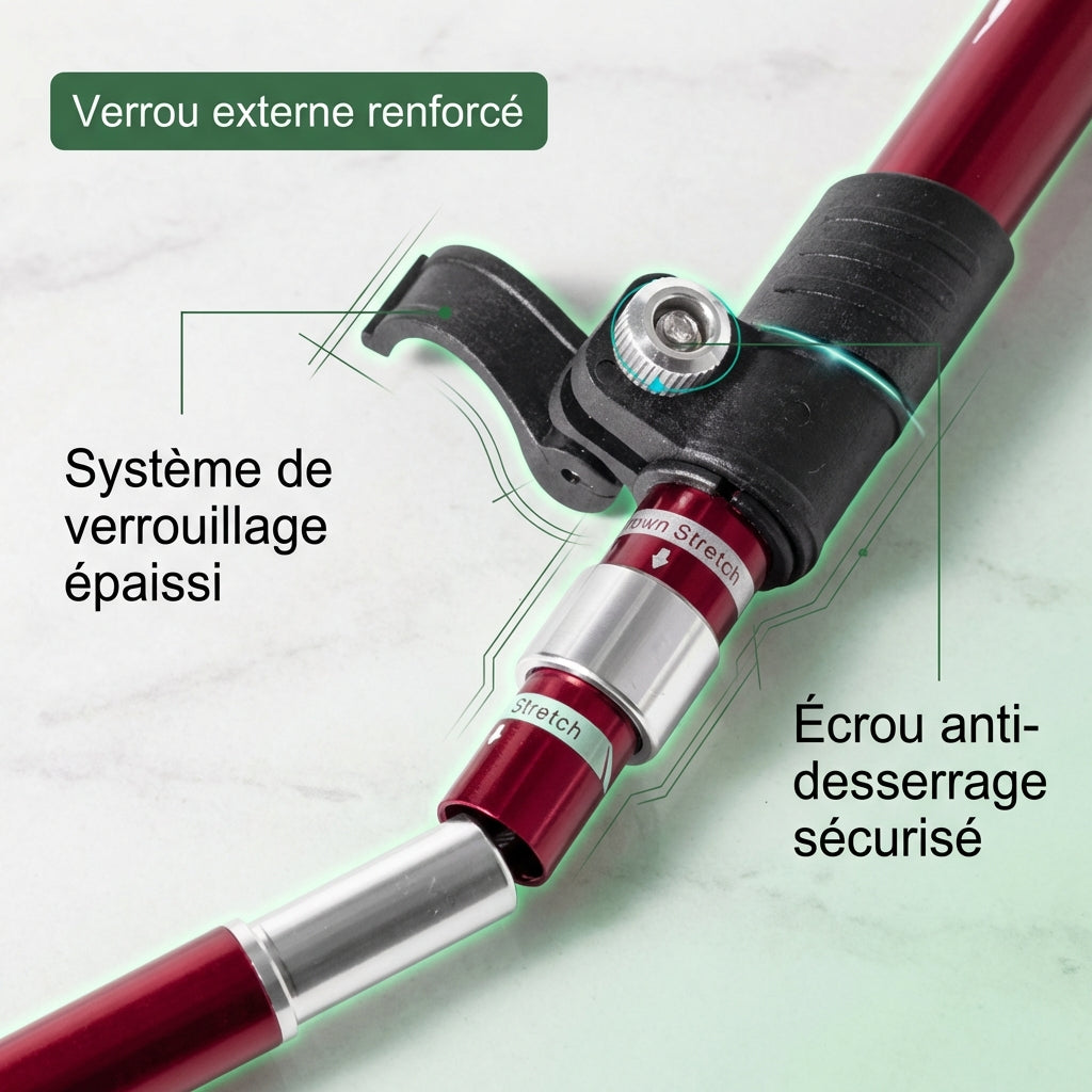 Bâtons de Trail & Randonnée Télescopiques — Stabilité Active & Légèreté Maîtrisée