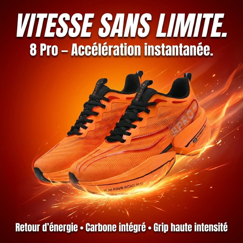 Chaussures Running  Pro – Propulsion & Amorti Dynamique